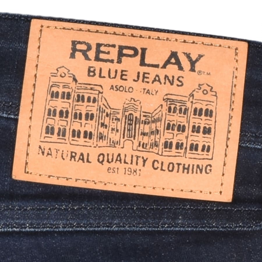 Alternative Image for ProductReplay Slim Fit Anbass Jeans Blue3